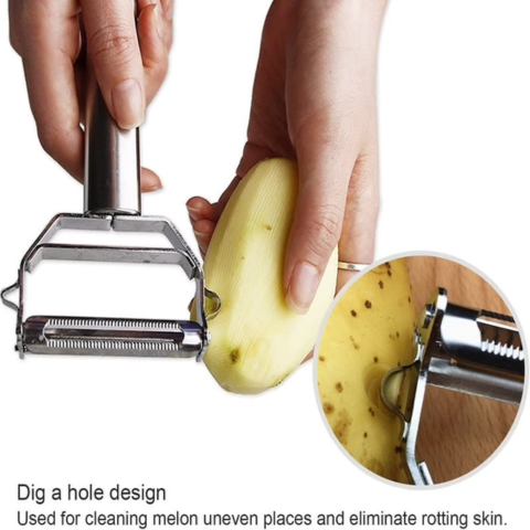 🔥 3 in 1 Stainless steel Multifunctional Peeler