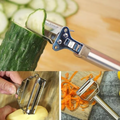 🔥 3 in 1 Stainless steel Multifunctional Peeler