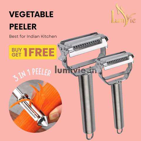 🔥 3 in 1 Stainless steel Multifunctional Peeler