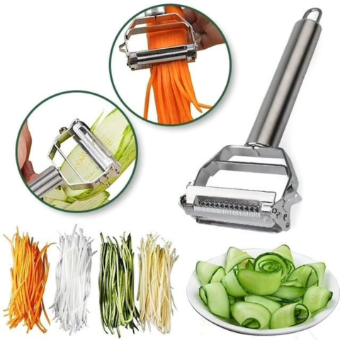 🔥 3 in 1 Stainless steel Multifunctional Peeler